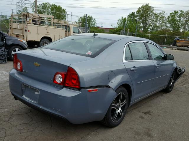 1G1ZH57B694199123 - 2009 CHEVROLET MALIBU 1LT 蓝色 照片 4