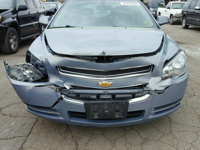 1G1ZH57B694199123 - 2009 CHEVROLET MALIBU 1LT 蓝色 照片 9