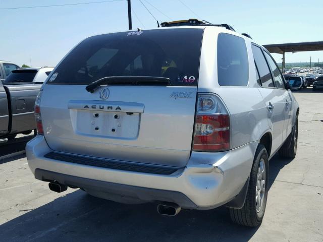 2HNYD18906H522464 - 2006 ACURA MDX TOURIN SILVER photo 4