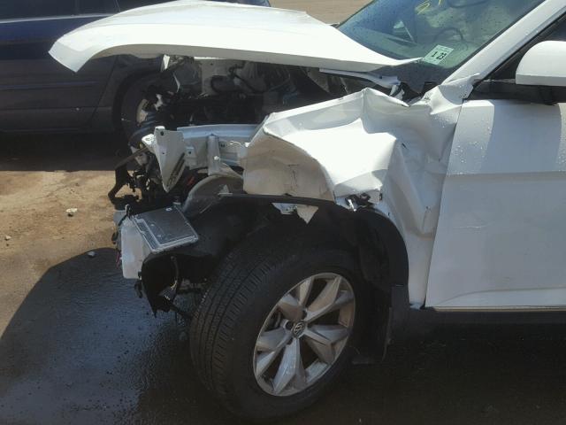 1V2MR2CA4JC519199 - 2018 VOLKSWAGEN ATLAS SEL Ağ foto 9