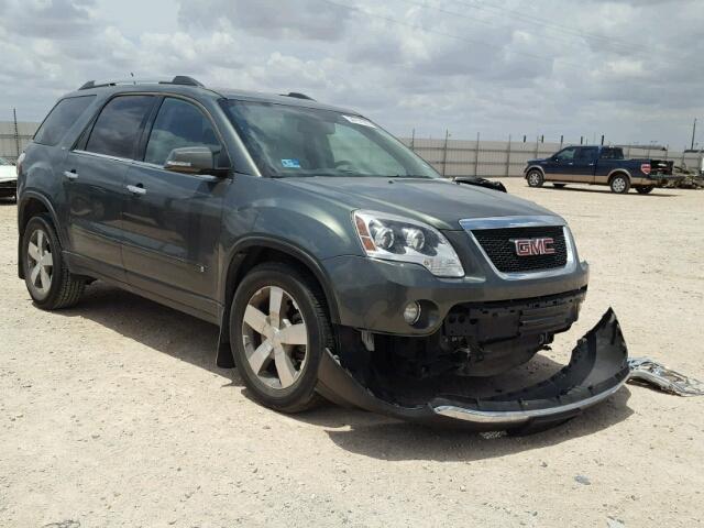 1GKKRSED8BJ174325 - 2011 GMC ACADIA SLT მწვანე ფოტო 1