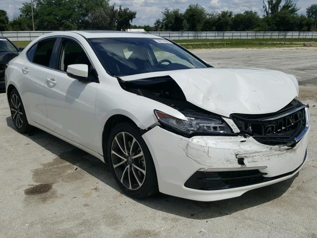 19UUB2F59GA006315 - 2016 ACURA TLX TECH WHITE photo 1