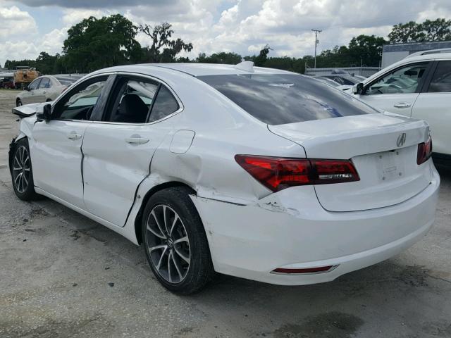 19UUB2F59GA006315 - 2016 ACURA TLX TECH WHITE photo 3