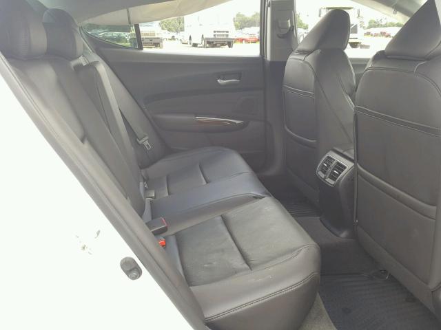 19UUB2F59GA006315 - 2016 ACURA TLX TECH WHITE photo 6