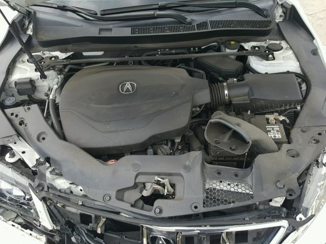 19UUB2F59GA006315 - 2016 ACURA TLX TECH WHITE photo 7