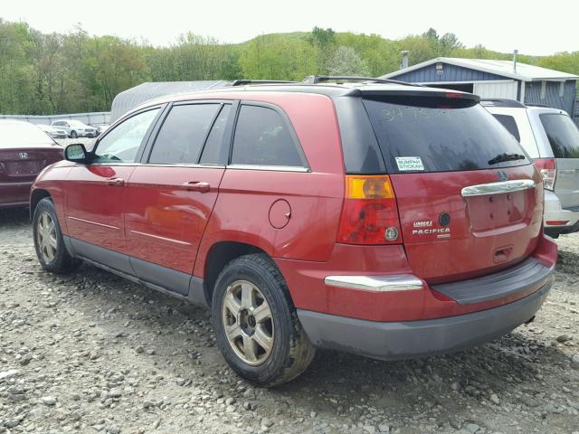 2A4GF68416R677459 - 2006 CHRYSLER PACIFICA T RED photo 3