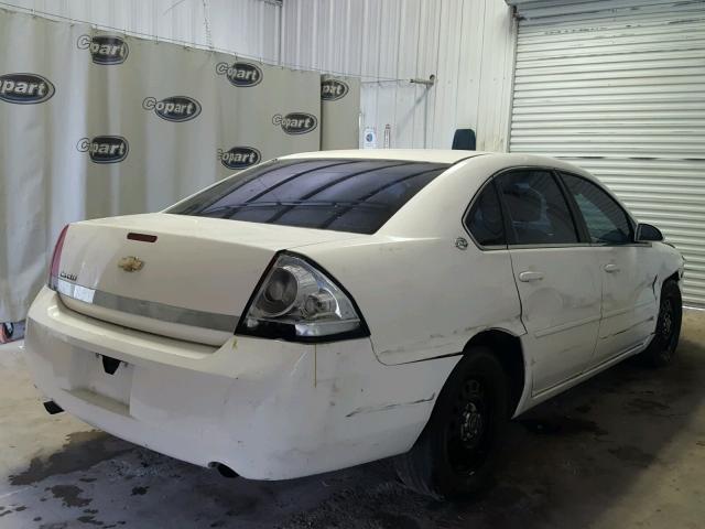 2G1WS55R279227918 - 2007 CHEVROLET IMPALA POL WHITE photo 4