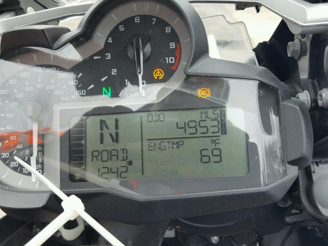 WB10A120XGZ665765 - 2016 BMW R1200 GS A GRAY photo 8