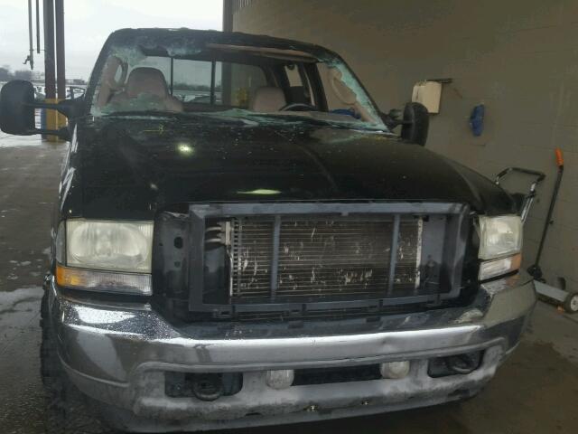 1FTNW21PX3ED50934 - 2003 FORD F250 SUPER BLACK photo 9