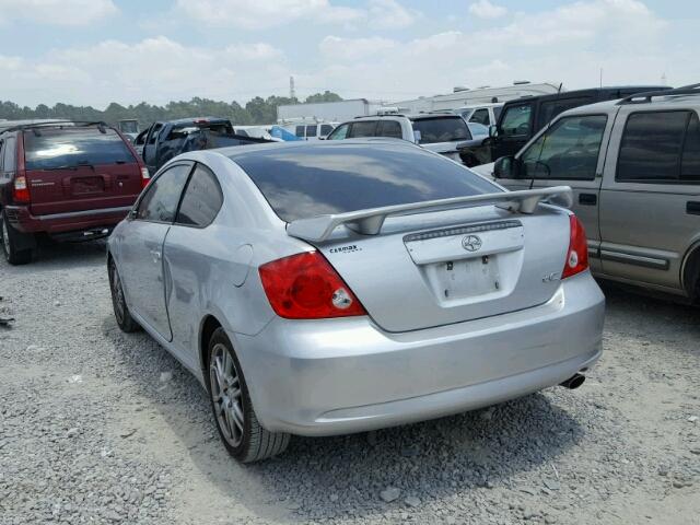 JTKDE167060088496 - 2006 TOYOTA SCION TC 灰色 照片 3