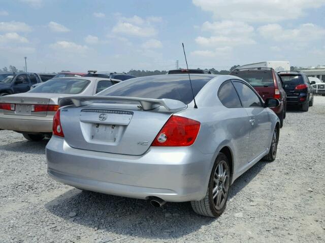 JTKDE167060088496 - 2006 TOYOTA SCION TC 灰色 照片 4