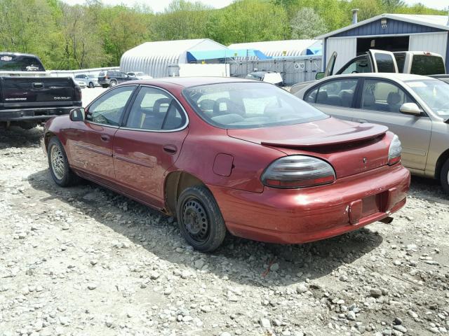 1G2WJ52KXYF272569 - 2000 PONTIAC GRAND PRIX MAROON photo 3