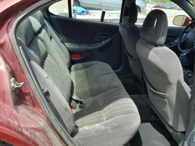 1G2WJ52KXYF272569 - 2000 PONTIAC GRAND PRIX MAROON photo 6