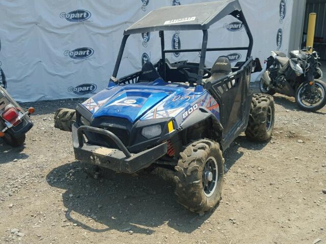 4XAVE76A6DF671571 - 2013 POLARIS RZR 800 S BLUE photo 2