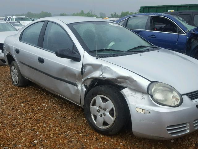 1B3ES26C53D188185 - 2003 DODGE NEON SE SILVER photo 9