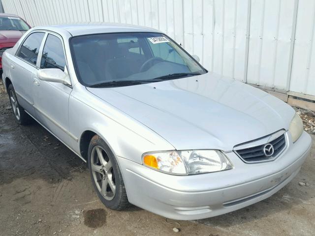 1YVGF22C125274324 - 2002 MAZDA 626 LX SILVER photo 1