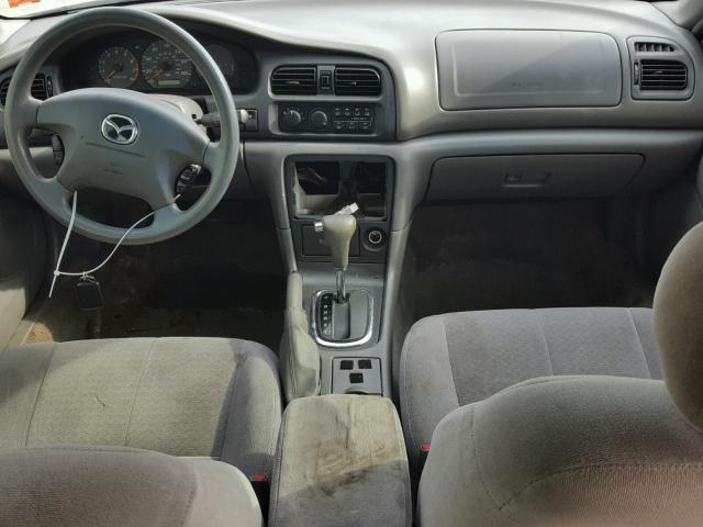 1YVGF22C125274324 - 2002 MAZDA 626 LX SILVER photo 9