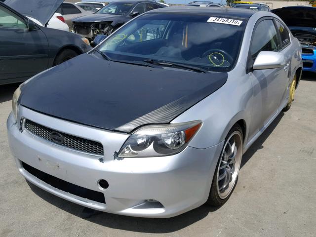 JTKDE167X60074296 - 2006 TOYOTA SCION TC 银色 照片 2