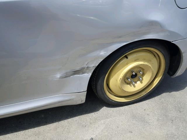 JTKDE167X60074296 - 2006 TOYOTA SCION TC 银色 照片 9