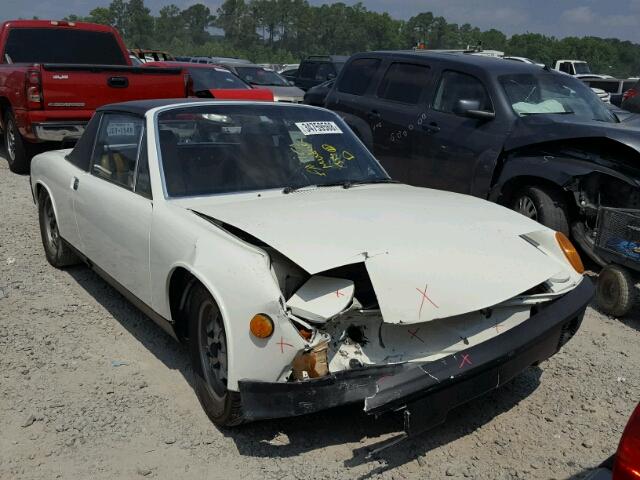 4762900420 - 1976 PORSCHE 914 WHITE photo 1