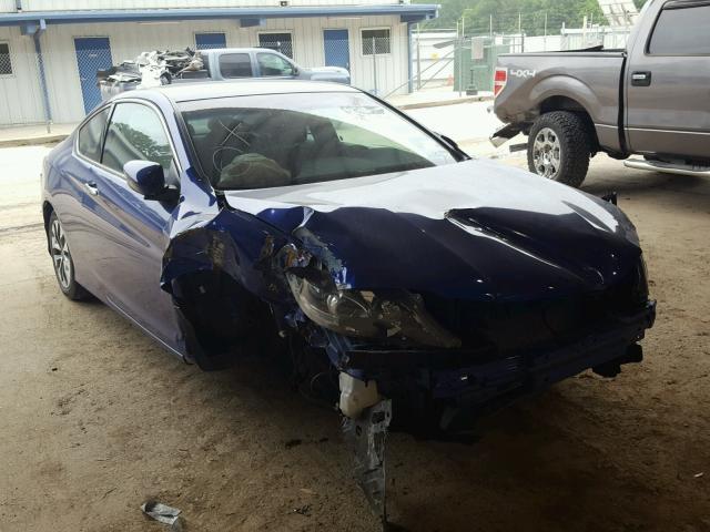 1HGCT1B3XDA012336 - 2013 HONDA ACCORD LX- BLUE photo 1