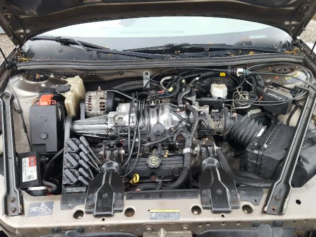 1G2WP12K92F237410 - 2002 PONTIAC GRAND PRIX Qəhvəyi foto 7