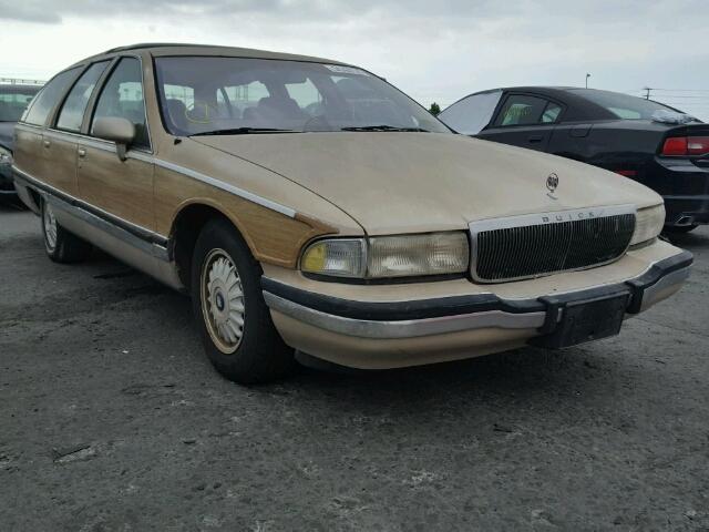 1G4BR8375NW411335 - 1992 BUICK ROADMASTER BROWN photo 1