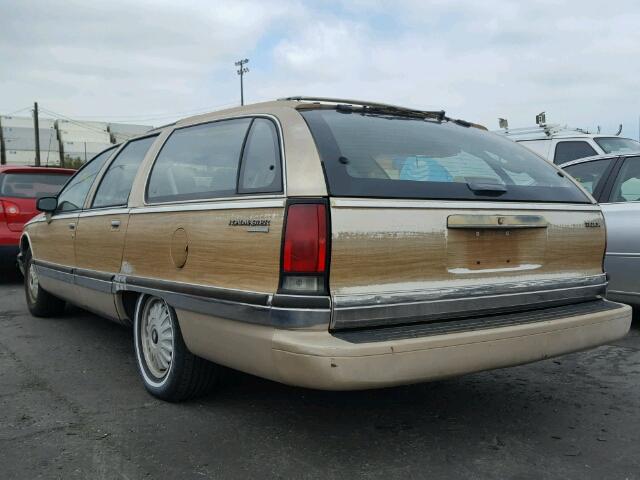 1G4BR8375NW411335 - 1992 BUICK ROADMASTER BROWN photo 3