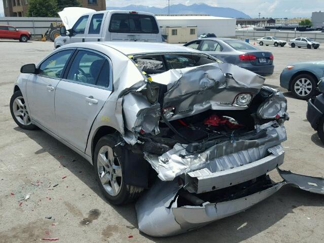 1G1ZA5E02A4142444 - 2010 CHEVROLET MALIBU LS Gümüş foto 3