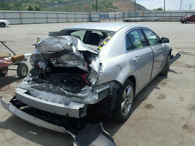 1G1ZA5E02A4142444 - 2010 CHEVROLET MALIBU LS Gümüş foto 4