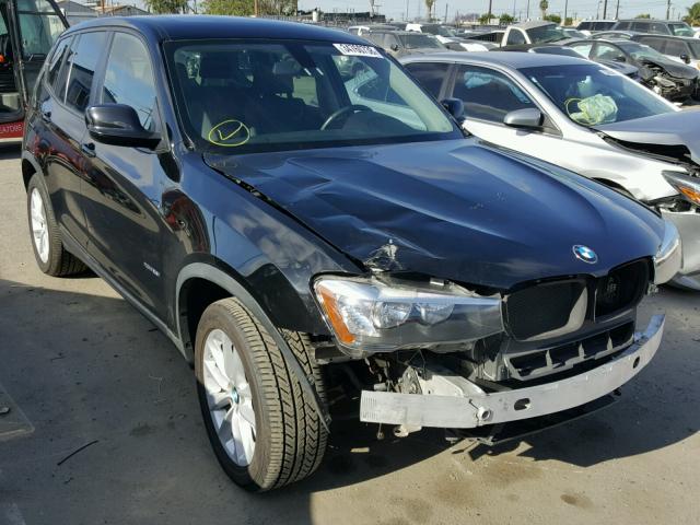 5UXWX9C50D0D02204 - 2013 BMW X3 XDRIVE2 BLACK photo 1