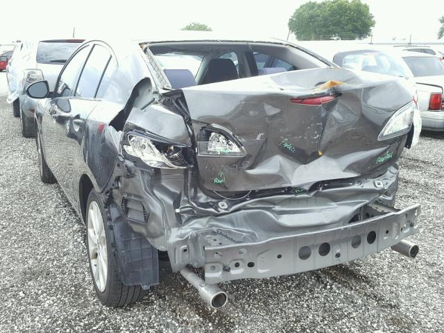 JM1BL1U63B1401270 - 2011 MAZDA 3 S GRAY photo 3