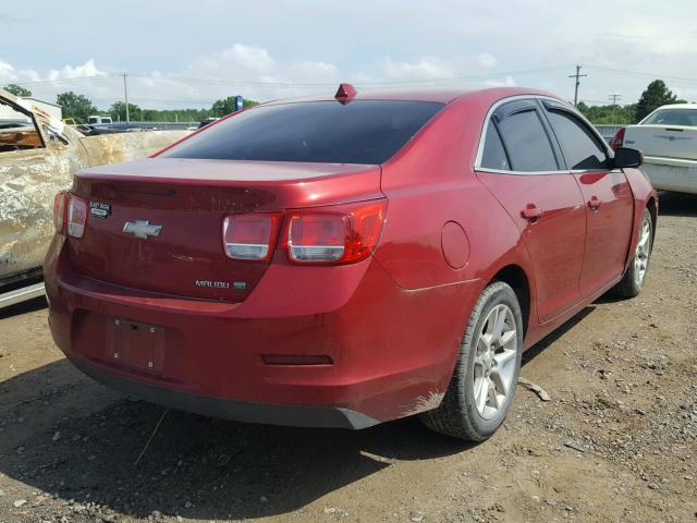 1G11D5RR5DF111064 - 2013 CHEVROLET MALIBU 1LT MAROON photo 4