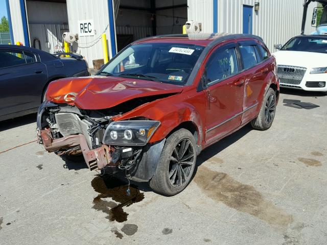 1B3HE78K48D573508 - 2008 DODGE CALIBER R/ ORANGE photo 2