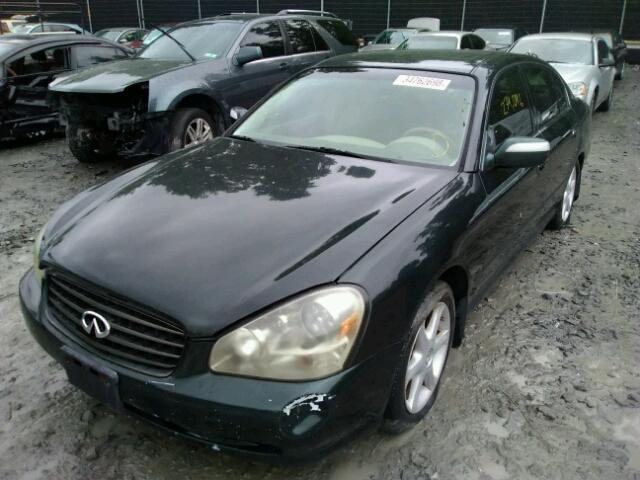 JNKBF01A62M006104 - 2002 INFINITI Q45 GREEN photo 2