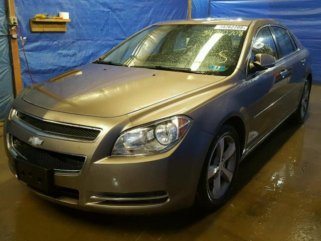 1G1ZC5EU8CF118461 - 2012 CHEVROLET MALIBU 1LT 灰色 照片 2