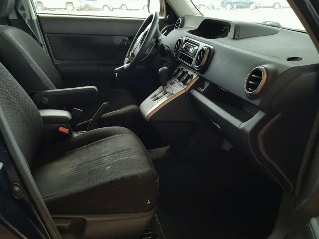 JTLKE50EX81002562 - 2008 TOYOTA SCION XB ლურჯი ფოტო 5