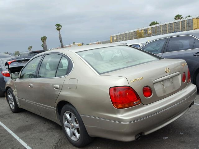 JT8BD69S010137458 - 2001 LEXUS GS 300 GOLD photo 3