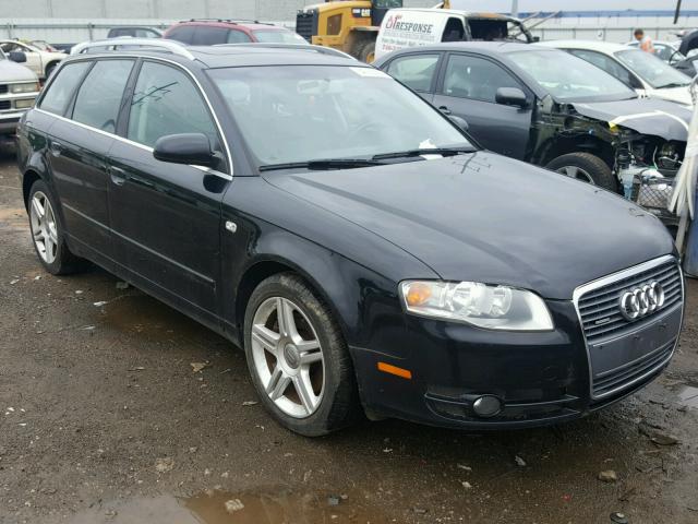 WAUKF78E87A129525 - 2007 AUDI A4 2.0T AV BLACK photo 1