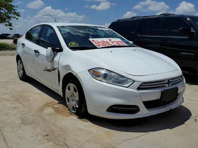 1C3CDFAA1DD287525 - 2013 DODGE DART SE WHITE photo 1