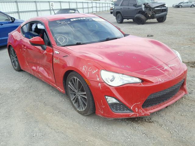 JF1ZNAA11D1715364 - 2013 TOYOTA SCION FR-S RED photo 1