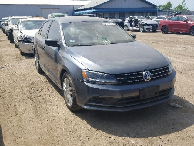 3VW2K7AJ5FM217288 - 2015 VOLKSWAGEN JETTA BASE 石墨色 照片 1