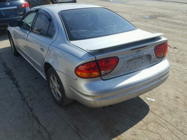 1G3NF52E43C238124 - 2003 OLDSMOBILE ALERO GLS 银色 照片 3