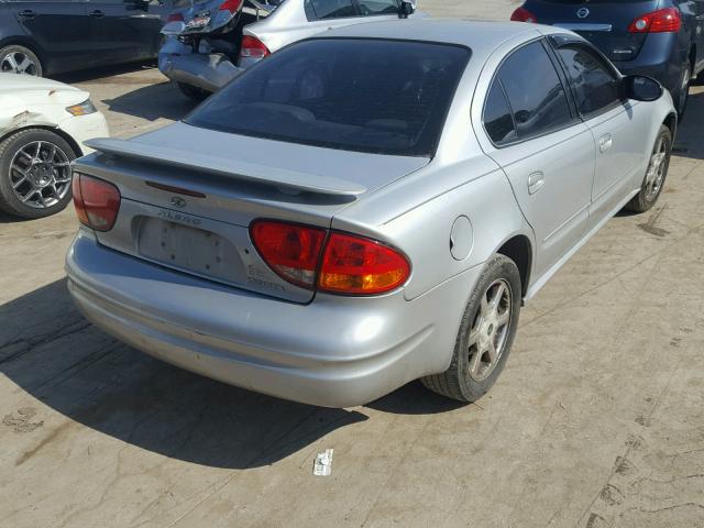 1G3NF52E43C238124 - 2003 OLDSMOBILE ALERO GLS 银色 照片 4