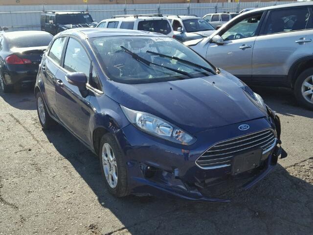 3FADP4BJ5GM205532 - 2016 FORD FIESTA SE BLUE photo 1