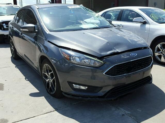 1FADP3H26HL204533 - 2017 FORD FOCUS GRAY photo 1