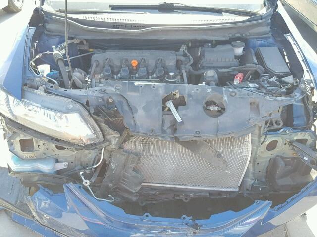 19XFB2F80EE074854 - 2014 HONDA CIVIC EX BLUE photo 7