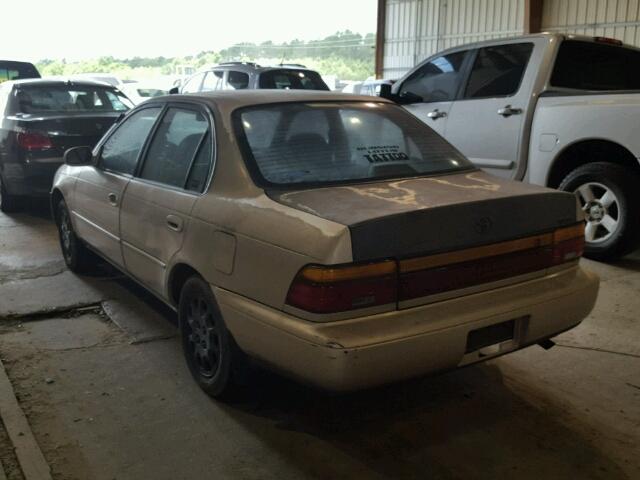 1NXAE00E5PZ020101 - 1993 TOYOTA COROLLA LE BEIGE photo 3