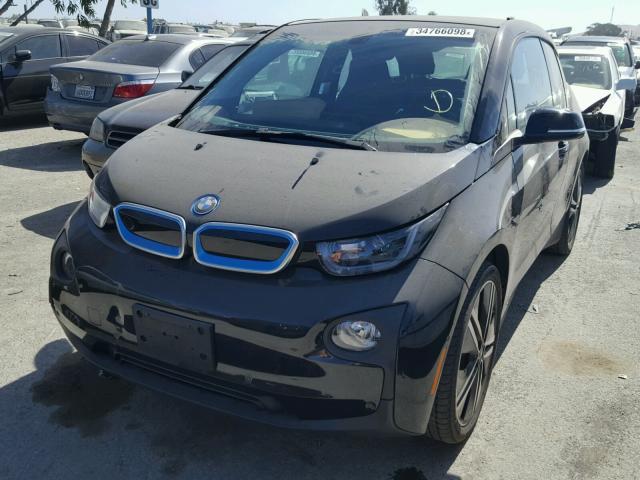 WBY1Z4C59GV506334 - 2016 BMW I3 REX შავი ფოტო 2
