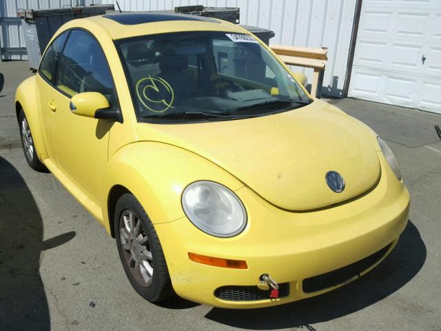 3VWRW31C36M413940 - 2006 VOLKSWAGEN NEW BEETLE 黄色 照片 1